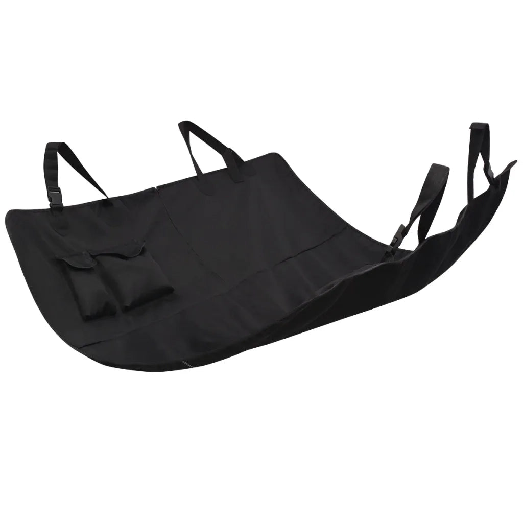 Coperta per Cani per Sedile Posteriore Auto 148x142 cm nero CFW5005451