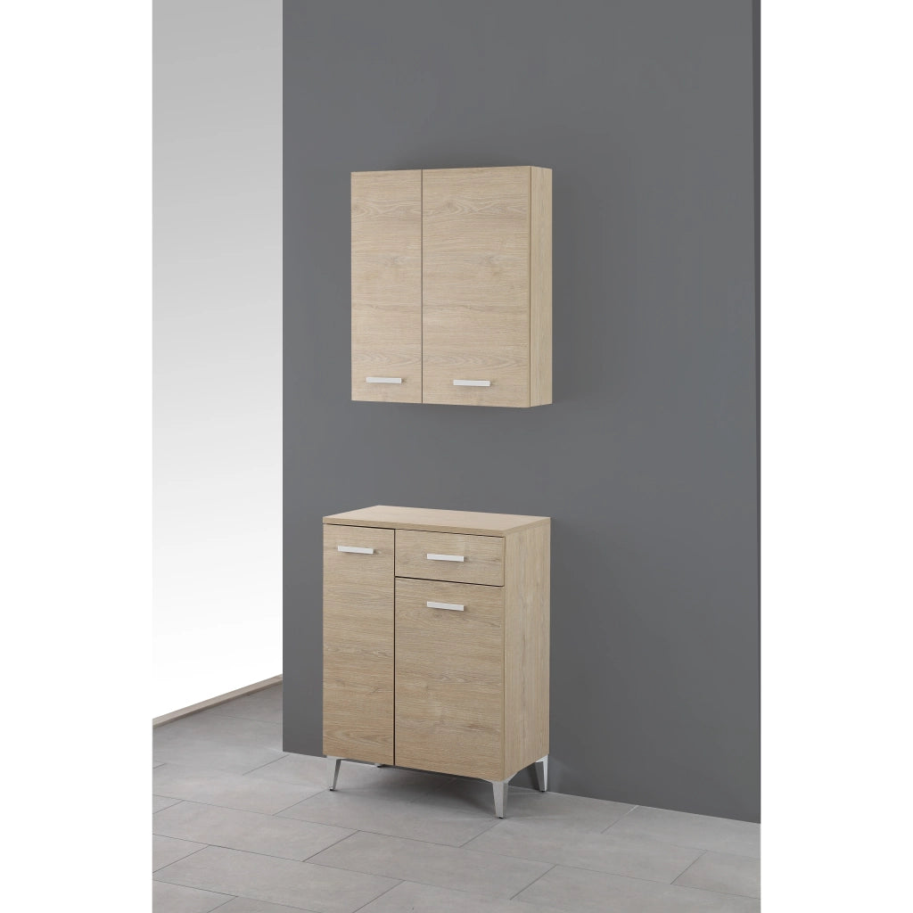 PENSILE 2 ANTE 60X18XH69,5CM ROVERE DOLOMITE.