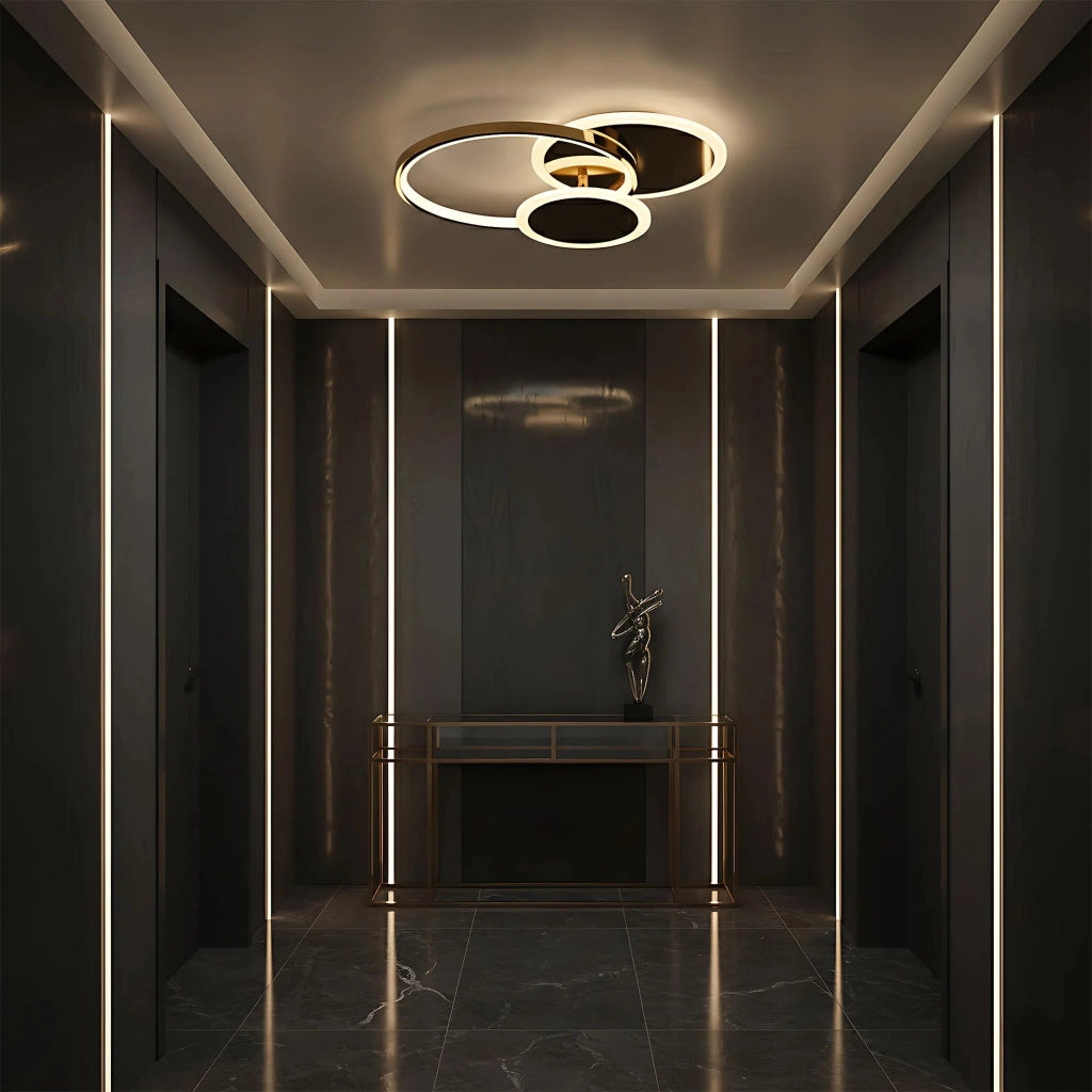 Lampada Da Soffitto App1710-c Gold Led