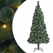 Albero di Natale artificiale preilluminato Verde 180 cm PET 3396162