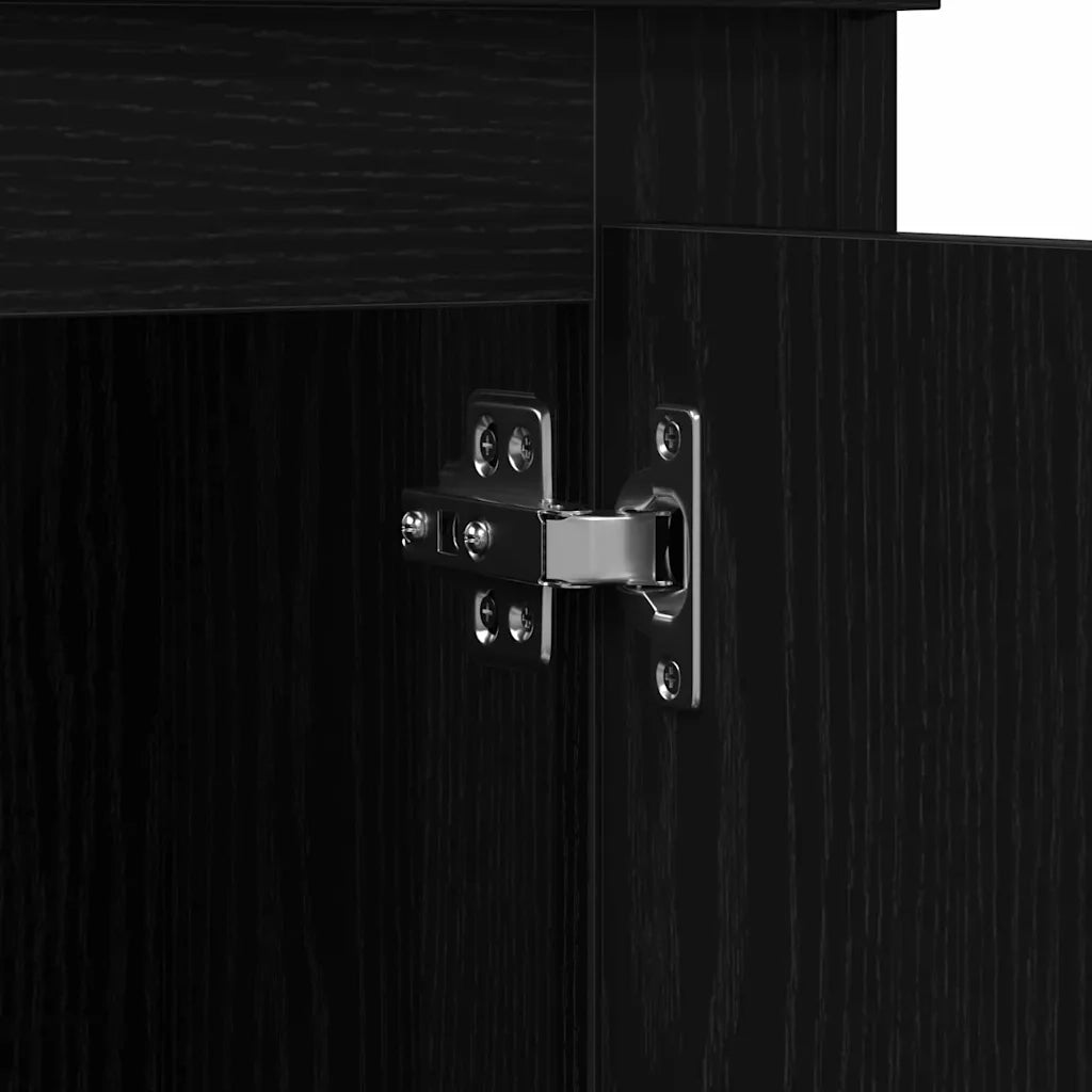 Highboard Rovere Nero 36 x 35.5 x 103.5 cm Legno multistrato 862821