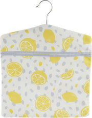 Set di contenitori per forbici da cucito con stampa di limone - Sospesi alla corda, Organizzazione Peg, Facile hanger per la conservazione, offre spazio fino a 100 contenitori per forbici da cucito