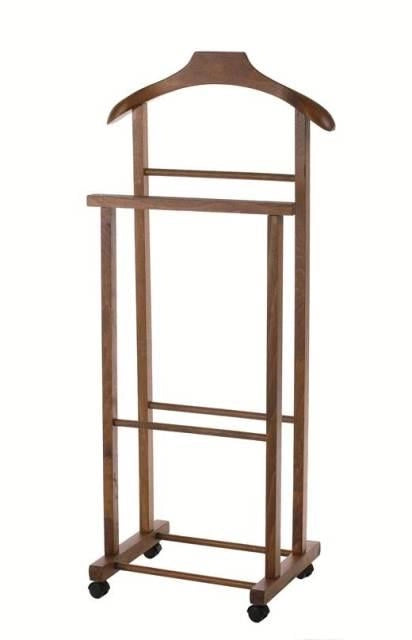 MAURY'S DOPPIO INDOSSATORE DA CAMERA COLORE NOCE LEGNO DI FAGGIO 43 X 33 X 105 H