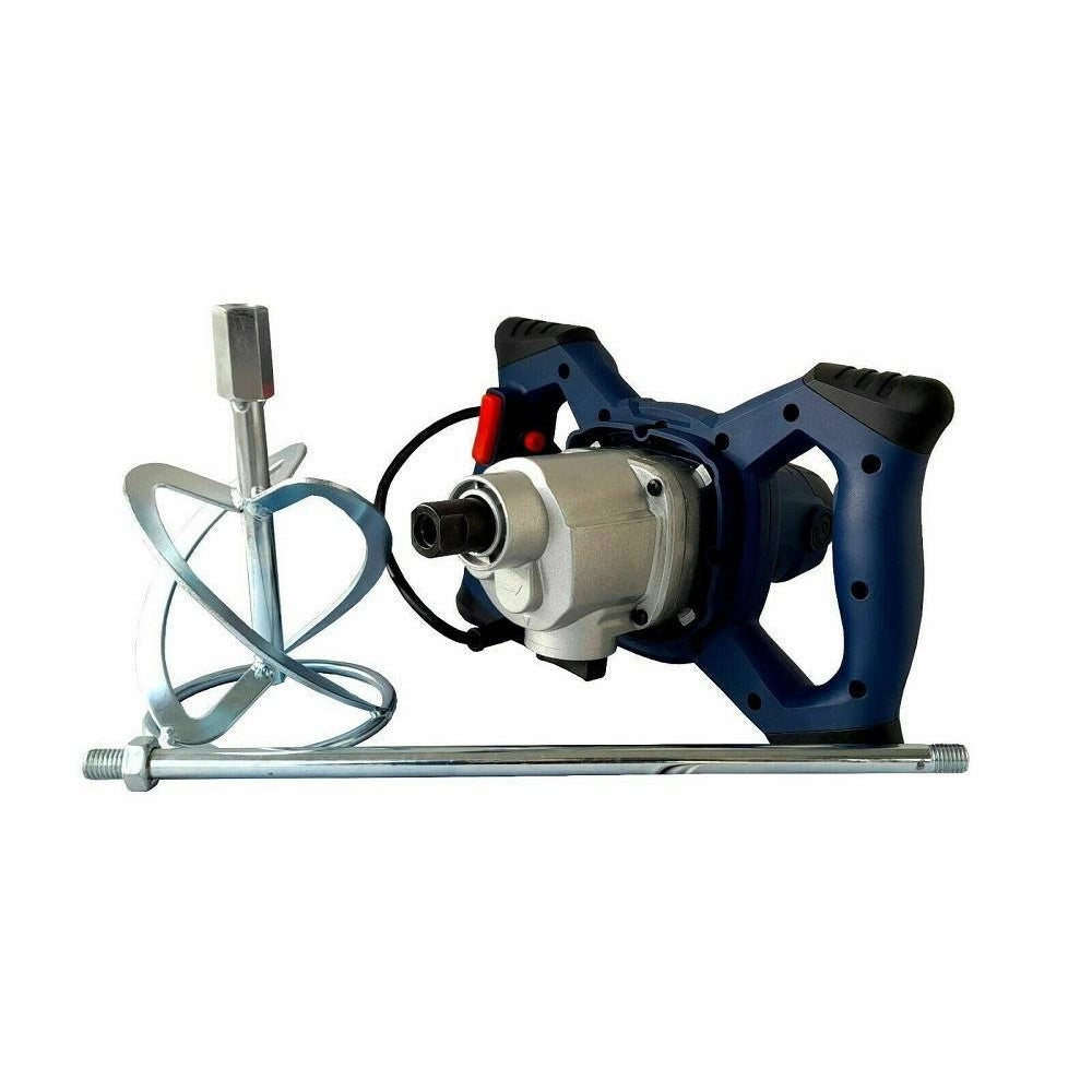 Trade Shop - Trapano Miscelatore Mescolatore Con Frusta Per Colla E Malta 1300w Rehm-130c -