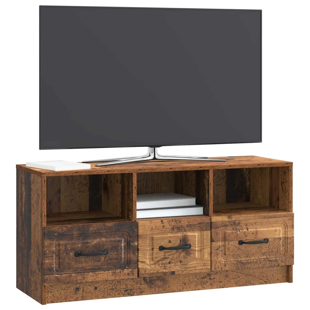Mobile TV | Armadietto TV | Mobile Porta TV Legno antico 102 x 34,5 x 47 cm Legno ingegnerizzato