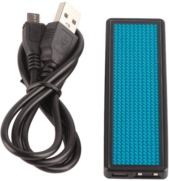 Display LED Digitale con Magnet - 10 Animazioni - Programmabile - Mini - 550 Caratteri Cinesi / 750 Inglesi - Display Digitale