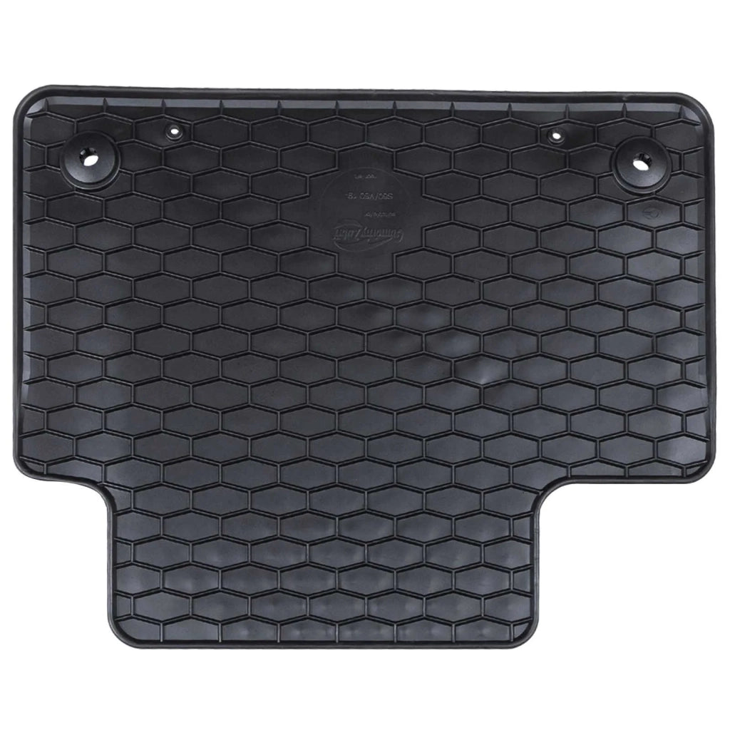 Tappetino per Auto 4 pcs Nero Gomma 42029159