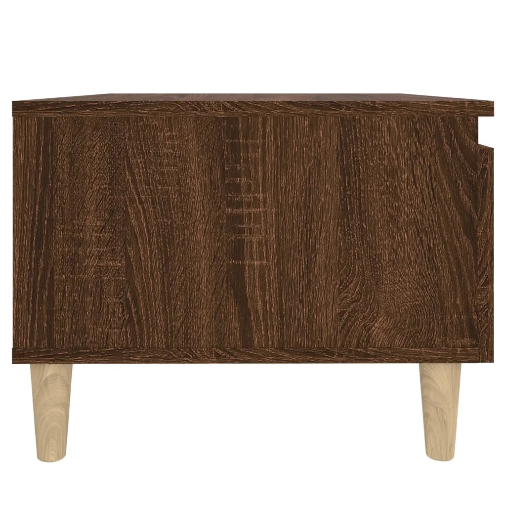 Tavolino da salotto | Tavolino da caff¨¨ | Tavolino da Soggiorno Rovere Marrone 50x46x35cm Legno Multistrato