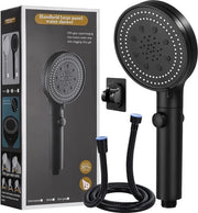 Douchekop idroregolatore - Efficace, soffocante - 1 pezzo - Nero - Plastica