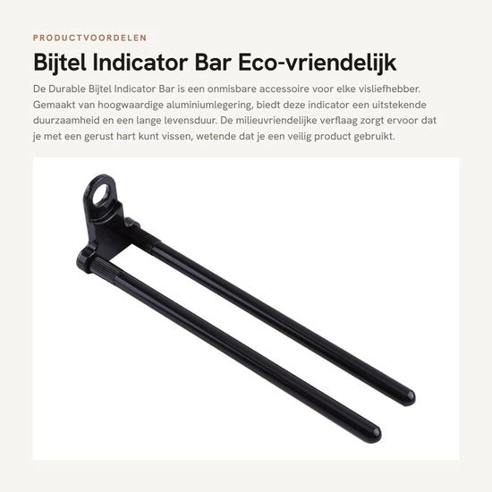 Supporto di Indicazione per Pescatori - Barra di Indicazione - Materiale in Alluminio Durissimo - Verniciatura Ecologica - Supporto per la Pesca - Accessori per la Pesca - Per gli Amanti della Pesca - Indicatore per la Pesca