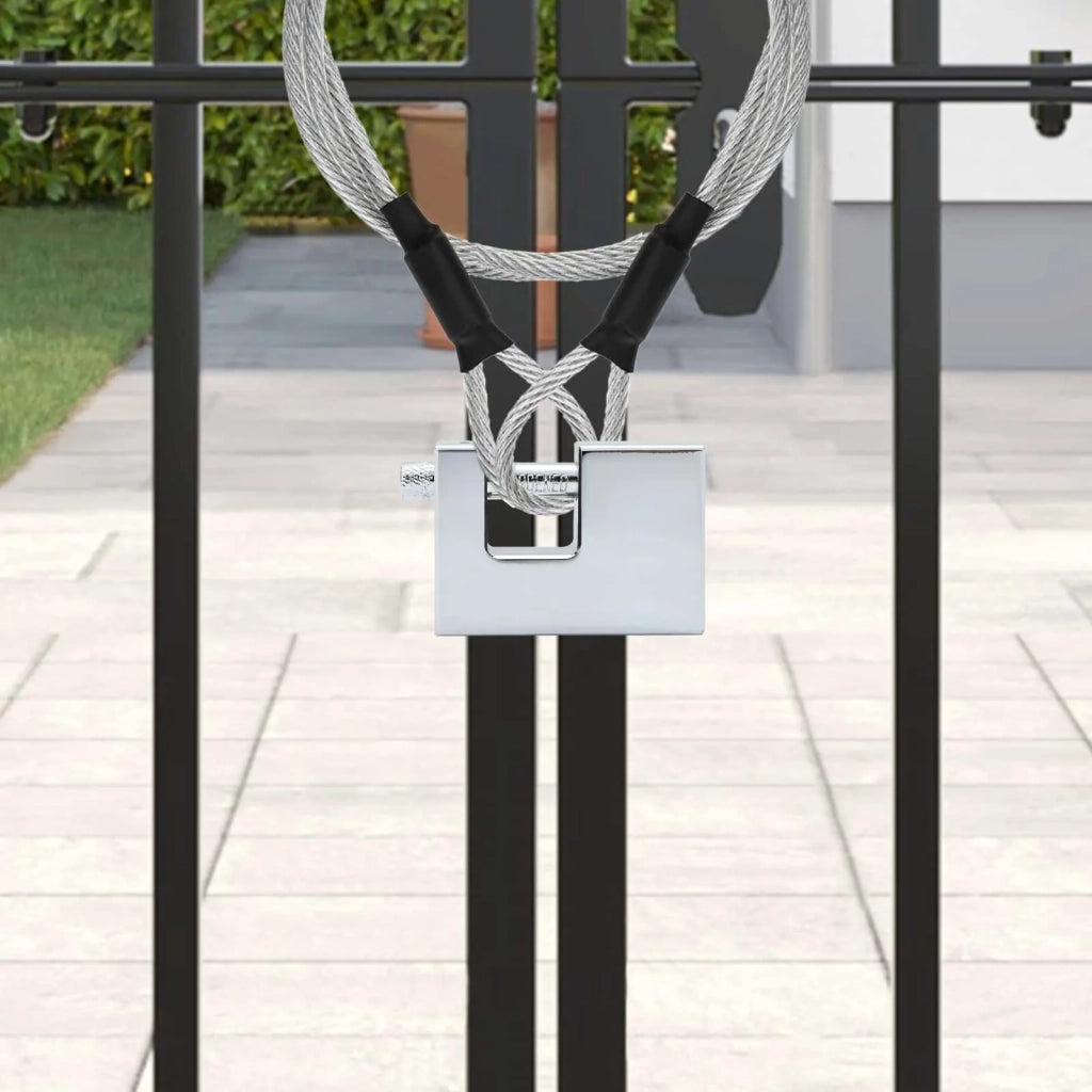 Lucchetto 2 pz Argento Acciaio CFW9540172