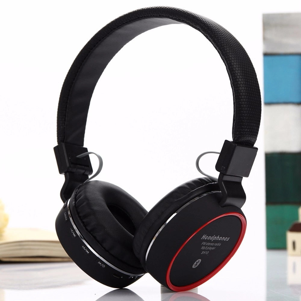 Trade Shop - Cuffie Wireless Bluetooth Stereo Auricolare Vivavoce Microfono Per Smartphone -