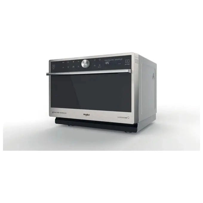 Whirlpool MWSC 9133 SX Supreme Chef Forno a microonde Combinato 33 L 1000 W Grill Vapore Crisp 6° SENSO colore Acciaio Inossidabile