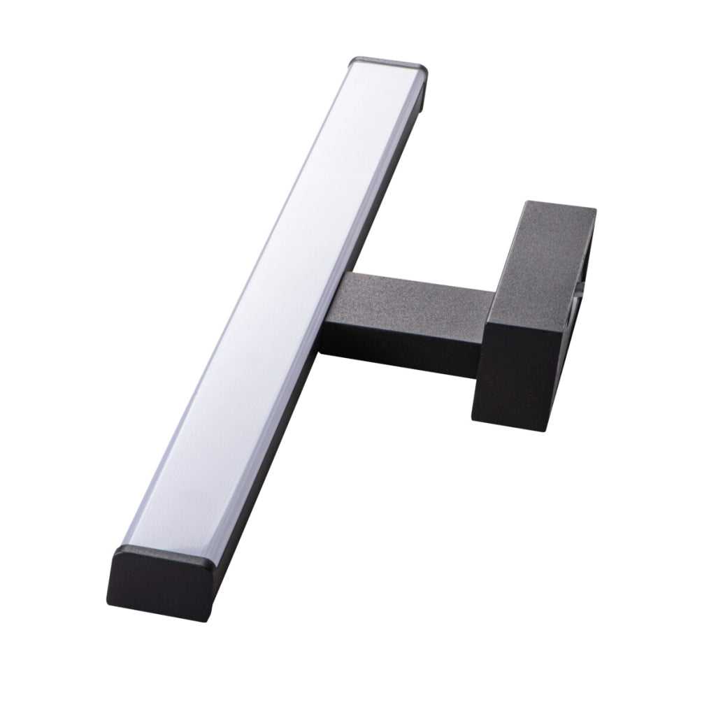 Lampada specchio Kanlux Asten LED 12W 4000K IP44 nera