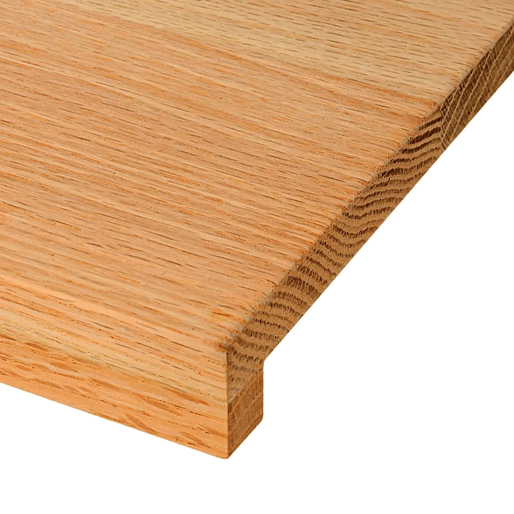 Gradini 12 pz Marrone Chiaro 110x25x2 cm Legno Massello Rovere 3282981