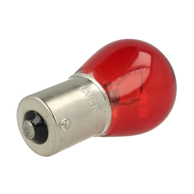 10 Lampade Alogene PR21W BAW15S 12V 21W Rosso Compatibili Philips 12088 12088CP