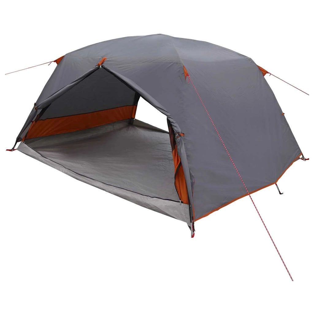 Tenda da backpacking 4 persona Grigio e arancione 42017414