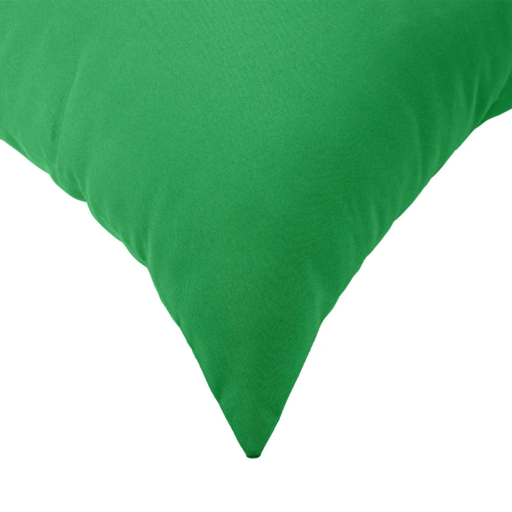 Federa 6 pcs HEERLEN Verde 40 x 40 cm Poliestere 908573