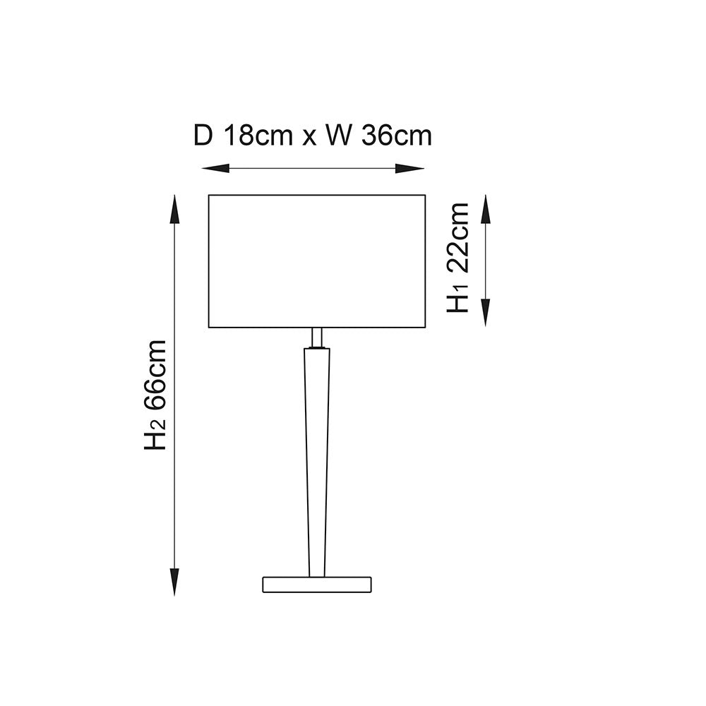 Lampada da tavolo minimal cromata paralume grigio E27