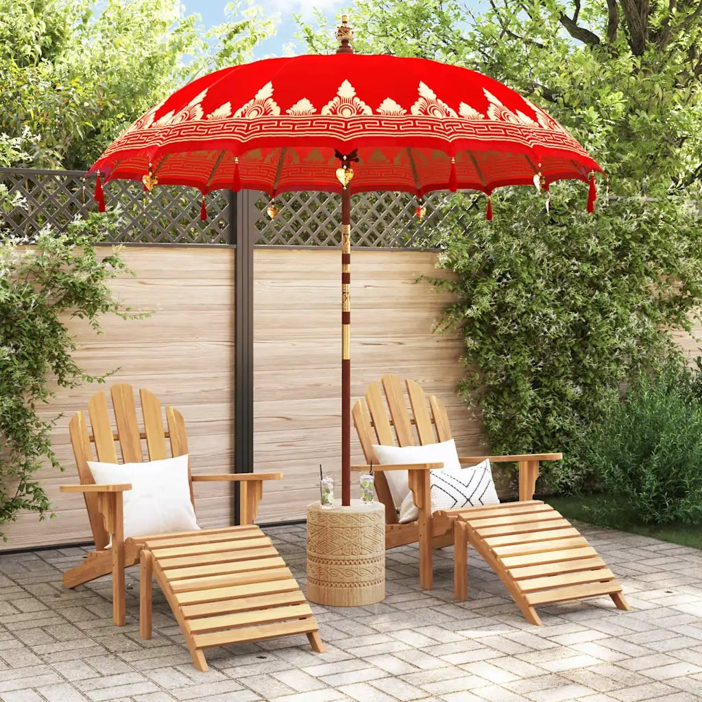 Parasol Balinese Rosso 215 x 215 x 260 cm 42006459