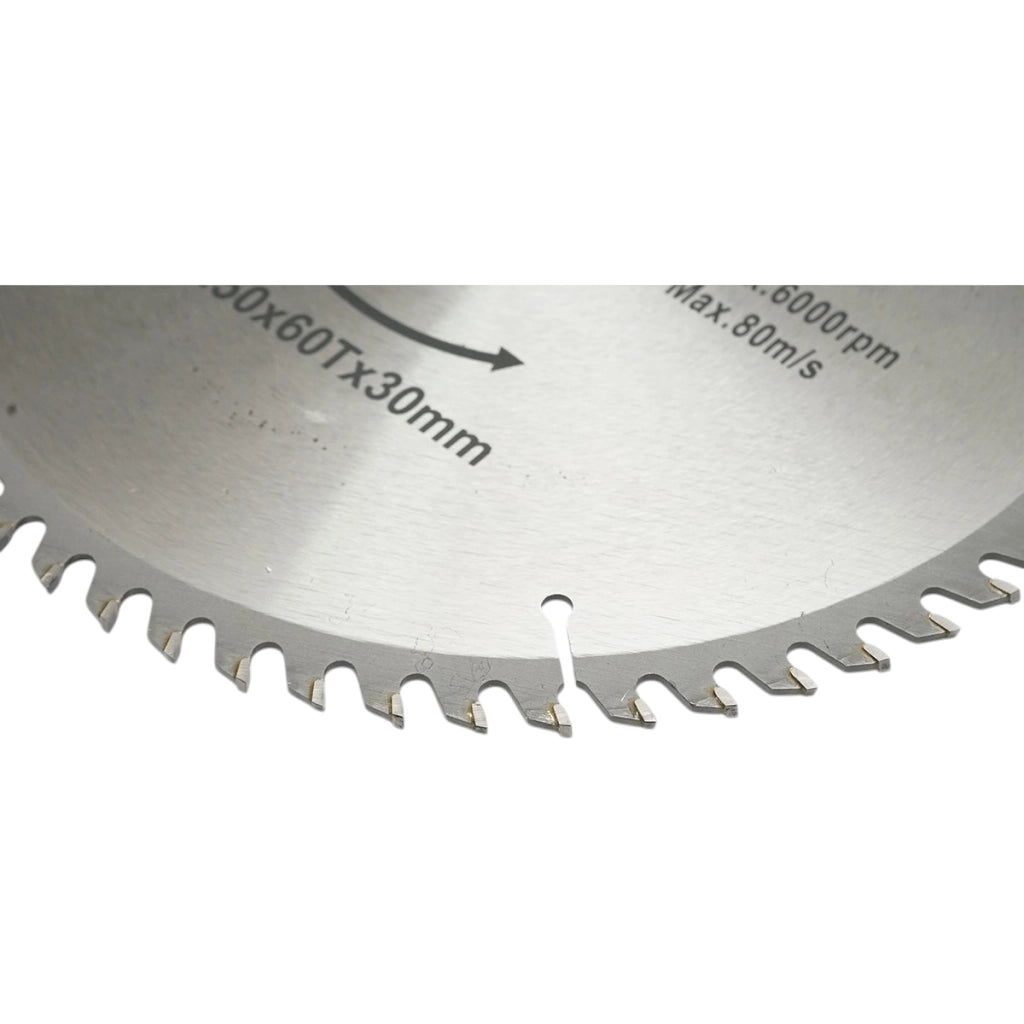 Disco circolare in widia per legno 250 × 30 mm, 60 denti, velocità massima 6.000 rpm Breckner Germany