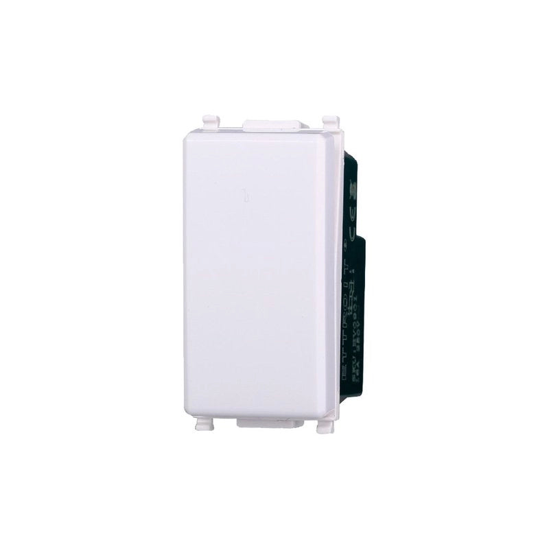 Invertitore 1P 16A Unipolare Colore BIANCO Compatibile Con Vimar Plana