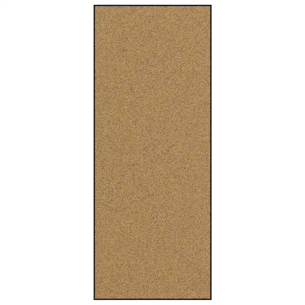 Zerbino | Tappetino Altro Crema e Nero 120 x 300 cm Poliammide e PVC