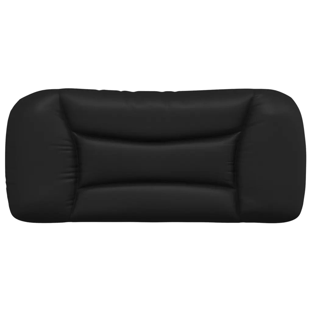 Cuscino Testiera Hvar Nero 90 cm in Similpelle 374544