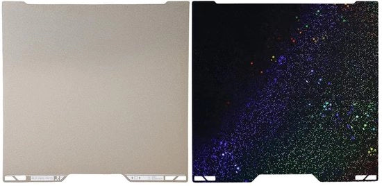 Piattaforma per stampa 3D 355x346 mm - Doppia faccia - Flessibile - Rimovibile - Verniciatura a polvere - Adatto per Lab H2D stampante 3D - Superficie di stampa