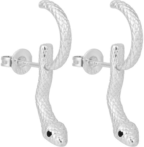 Orecchini Serpente in Rame - Accessori Gotici per Donna - Orecchini Medusa - Decorazioni per Halloween - Accessori con Aspetto Misterioso - Dimensioni 2,5x2 cm