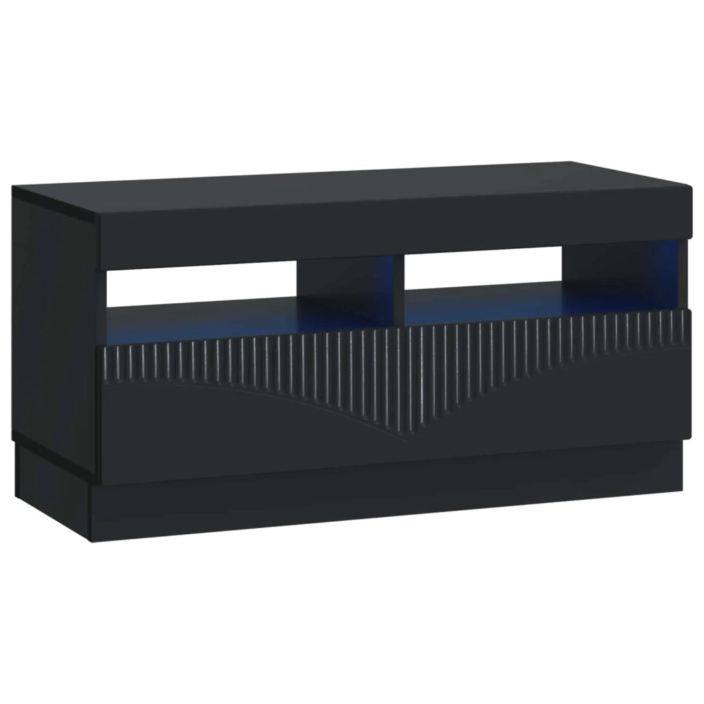 Mobile TV LED Nero Legno ingegnerizzato 897436