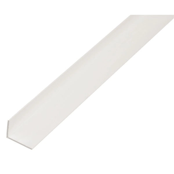 PROFILO ANGOLARE 10X40X2000MM PVC BIANCO