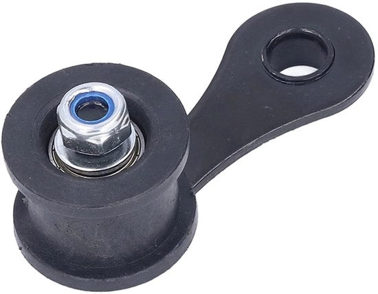 Kit di allungamento catena in metallo nero - Kit di rullaggio catena - Adatto per ATV - Motocross - Motocicli - Kit professionale di manutenzione catena