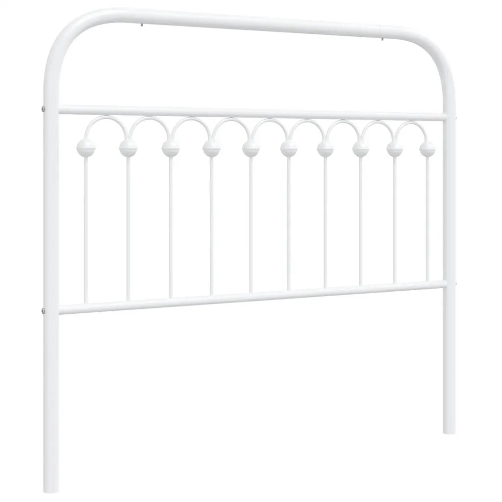 Testiera di Ricambio in Metallo Bianco 107 cm 376679