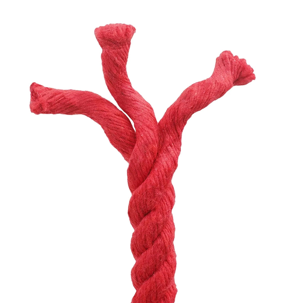 Corda | Fune Rosso 1,4 x 1,4 x 5000 cm Cotone