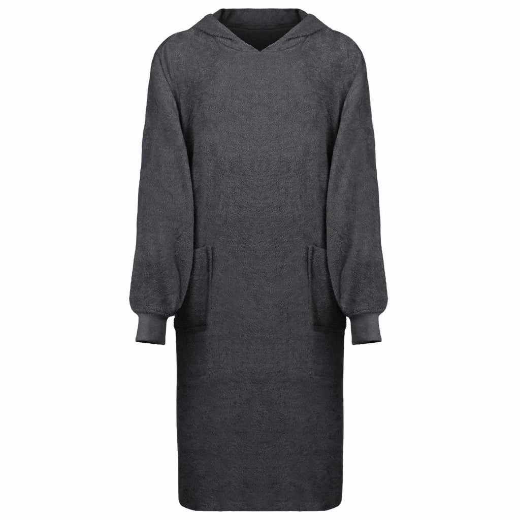 Felpa coperta KINN Antracite XL Cotone 4100896