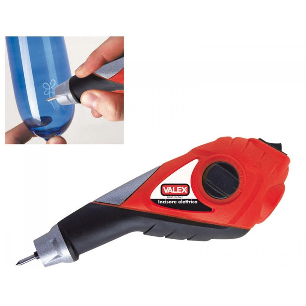 Trade Shop - Incisore Elettrico Di Precisione Con Normografi Per Metallo Vetro Plastica 13w -