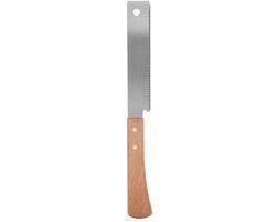 Assestaatore per legno - Zona di taglio fine e leggera - 30 cm - Assestaatore per carpenteria - Adatto per la lavorazione del legno - Argento e marrone