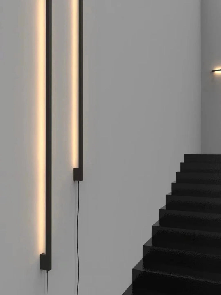 Applique Da Parete Led Lhj063-w 80cm Black