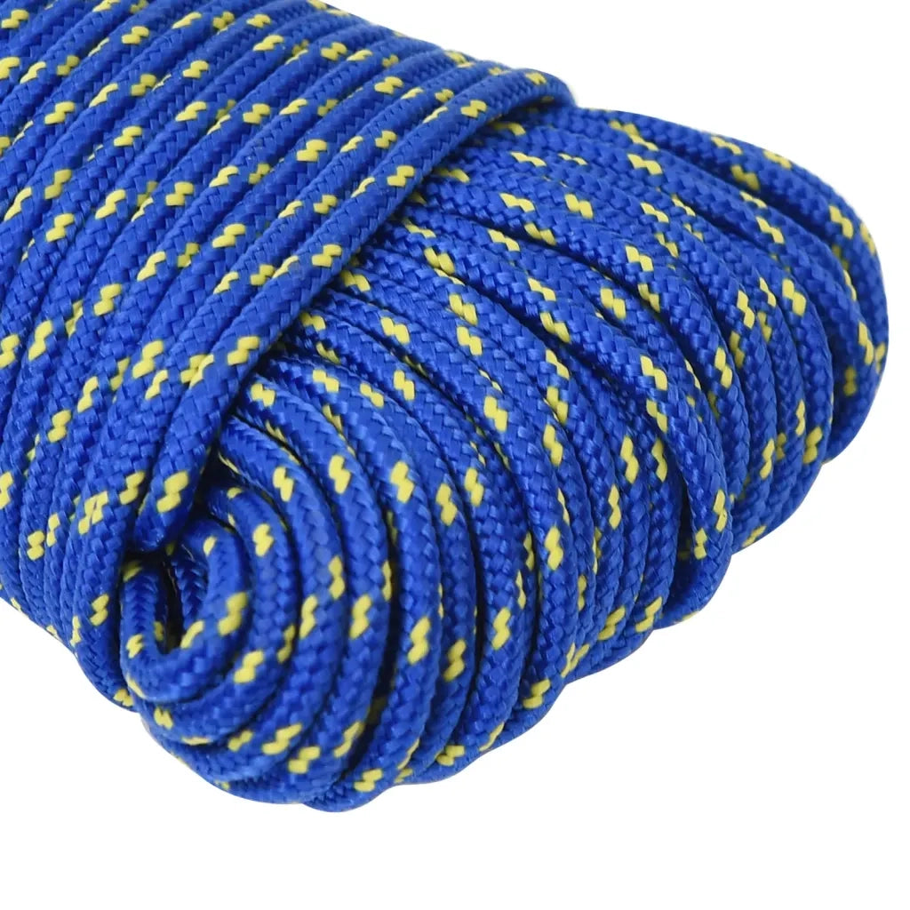 Corda per barca Blu 5 mm 50 m in Polipropilene 152439