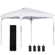 Gazebo da giardino ¨C Minimal ¨C Bianco 250x250x270 cm