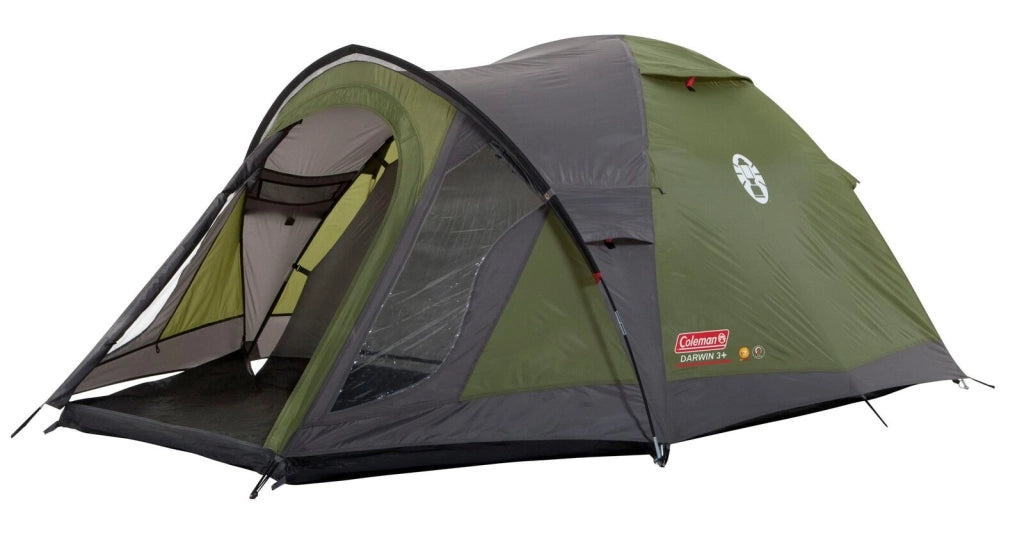 Coleman 2176904 Darwin 3 Plus Tenda da Campeggio a Cupola 3 Persone 5,6 m² colonna d'acqua 3000 mm 4,9 Kg colore Grigio