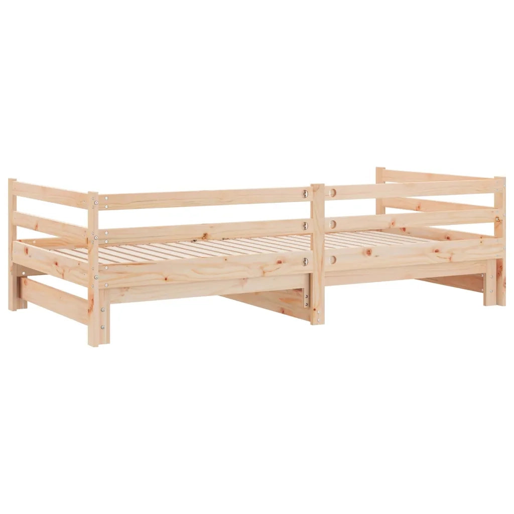 Lettino Estraibile senza Materasso-Struttura Letto 90x190 cm