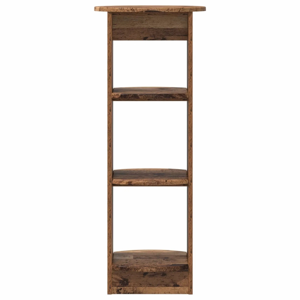 Mobile laterale Legno vecchio 40 x 40 x 100 cm 899850