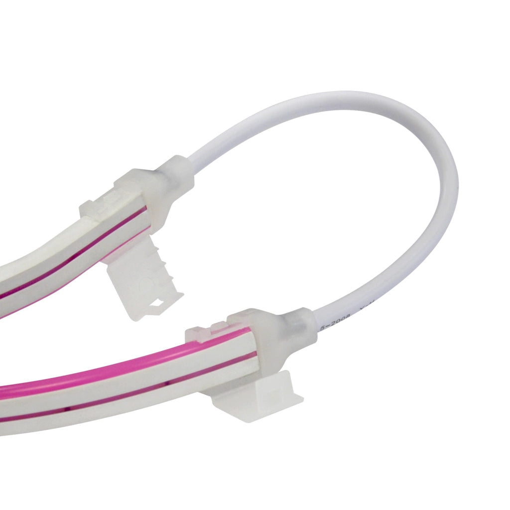 Connettore angolare Neon LED 12mm 2pin 12-24V Polux
