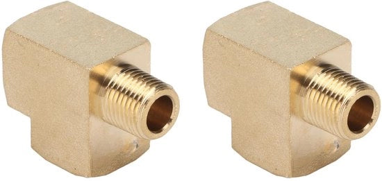 Tubo di Acciaio Inox con 3 Aperture NPT - Filo di Coperchio di Alto Rendimento - Resistente alle Scosse - Adatto per Diverse Connesioni