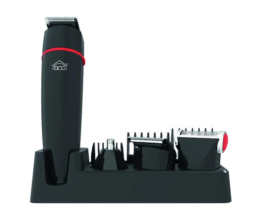 Rasoio Tagliacapelli Ricaricabile Completo 7 in 1 Nero