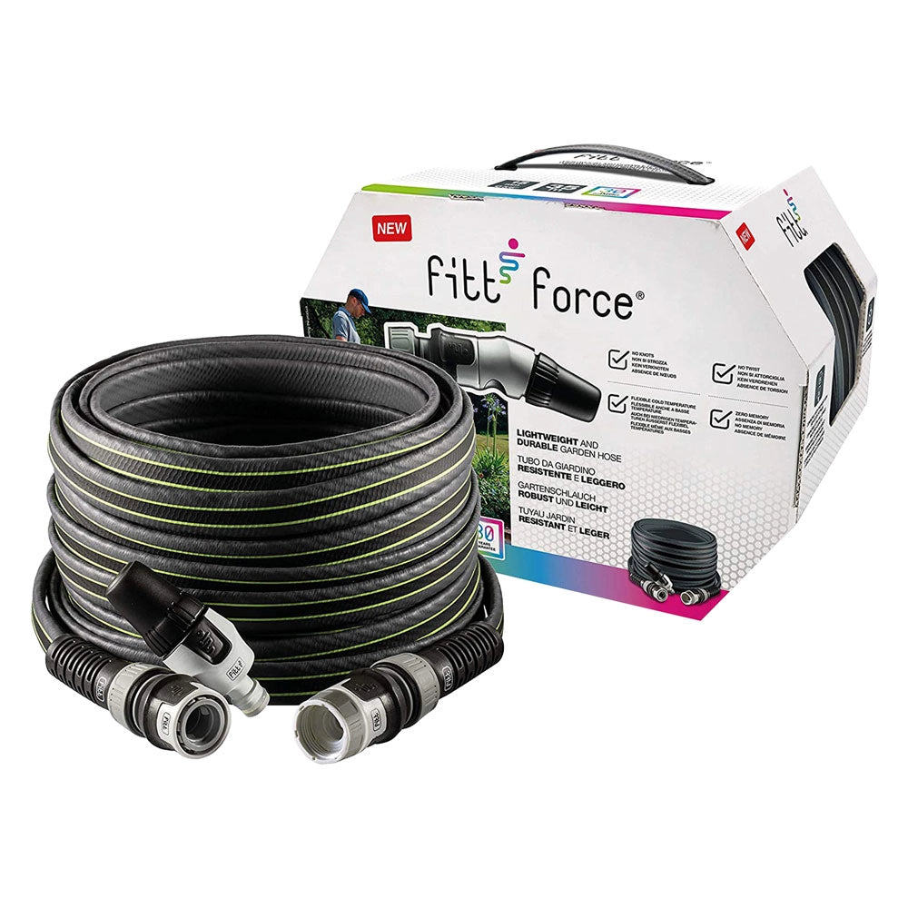 1pz tubo per giardino in kit 'force' 25 mt. - grigio cod:ferx.6121482nlm