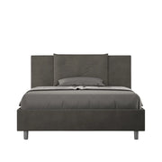 Letto Matrimoniale 160x190 cm con Rete Appia Grigio