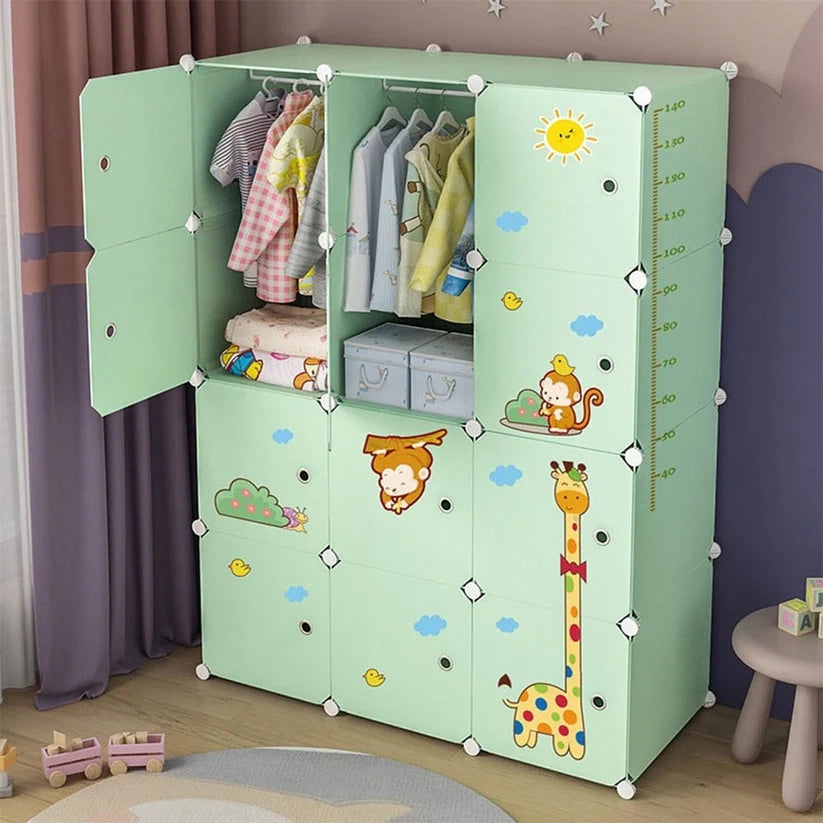 Armadio modulare per bambini 147x111x47 cm